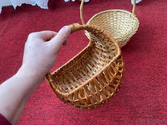 Veľkonočné prútené košíky - detské - 2