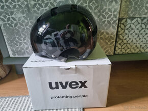 Predám novú Helmu UVEX Kid 3 Dirtbike Black 55-58 - 2