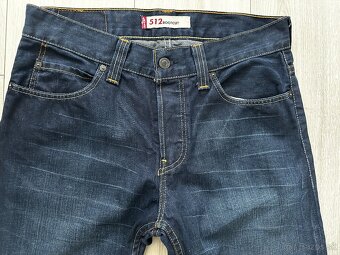 Nové,kvalitné džínsy LEVIS 512 Bootcut - veľkosť 32/32 - 2