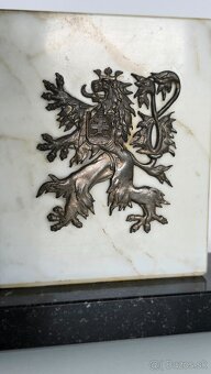 Mramorové ťažítko 1.ČSR 1928-1938 - 2