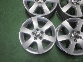 R15 hliníkové disky VOLKSWAGEN rozteč 5x100 ET43 - 2