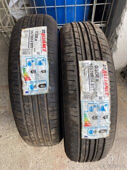 Alliance letné 165/70R14 - 2ks nové - 2