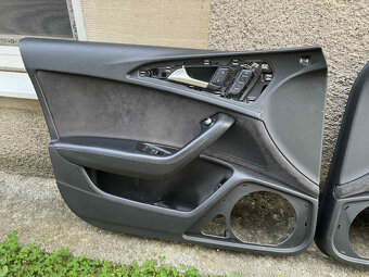 Tapacíre Alcantara (kožené madlá) Audi A6 C7 - 2