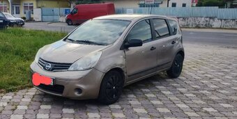 Nissan Note 1.4, 65 kw, rv 2009,naj 191tis - 2