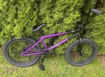 CTM POP 20" Hi-Ten bicykel, fialová/čierna - 2