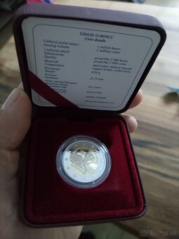 Pamätná minca 2e hokej proof - 2