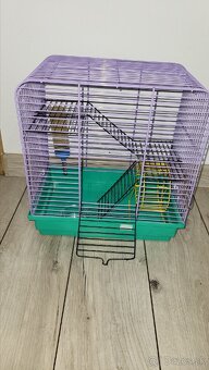 Kovová klietka pre škrečka alebo iného hlodavca - 2