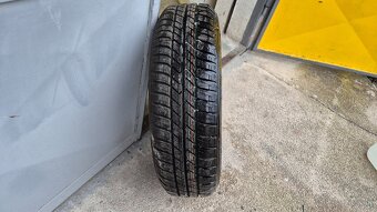 Nový plechový disk 5x100 r14, z pneumatíkou 165/70/14 - 2