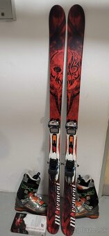 Predám skialp lyže Movement s pasmy. - 2