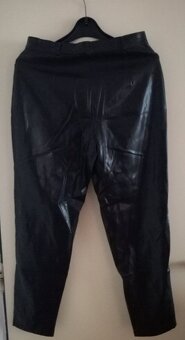 koženkové pánske nohavice vel. XL - 2
