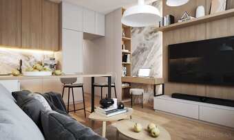 Nadštandardná garsónka — Tulská, B. Bystrica (v realizácií) - 2