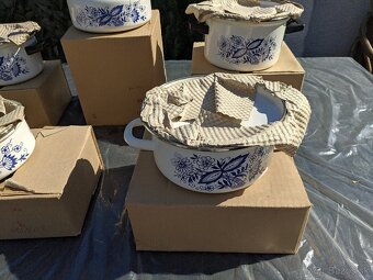 Sada smaltovaných hrncov SFINX. - 2