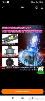 D2S led xenónové vybojky - 2