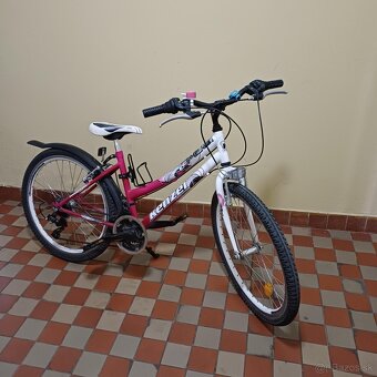 Predám dievčenský bicykel Kenzel 24 - 2