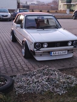 Golf mk1 cabrio 1986 1.8 70kw - 2