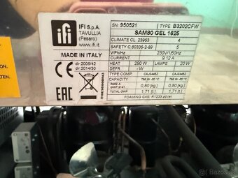 Profesionálna zmrzlinová vitrína IFI - 2
