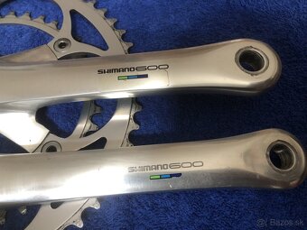 Shimano 600 kľuky 53/39 130bcd - 2