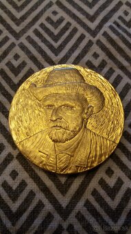 plaketa, medaila, vincent van gogh - 2