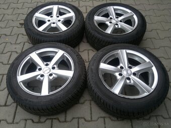Elektrony Dezent Chrom 5x112 r16, zimné pneu. 205/55 r16 - 2