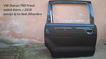 VW SHARAN, SEAT ALHAMBRA - použité náhradné diely - 2