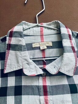 Burberry šedá košeľa XS - 2