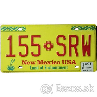 Americké značky z aut vzradených z evidencie - 2