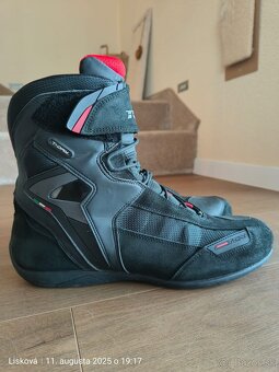 TCX OBUV ZETA WATERPROOF ČIERNO-ČERVENÉ - 2