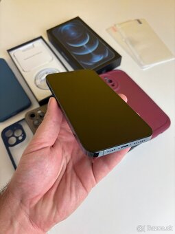 Predám vymením Iphone 12 Pro Max 256GB Blue - 2