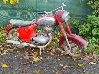 Jawa 250/353 kyvacka r.57 na prihlasenie - 2