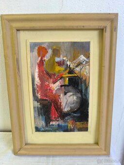 Olejomaľba na kartone - 2