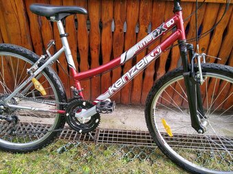 Predám dámsky horský bicykel KENZEL,Odpružený,26"kolesá,19 - 2