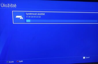 Playstation 4 Pro 1TB + 1x ovládač + 1x hra + káble - 2