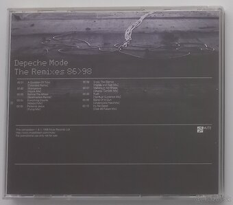 Depeche Mode UK CD Promo The Remixes 86-98 - 2