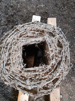 ostnatý drôt pozinkovaný - 2