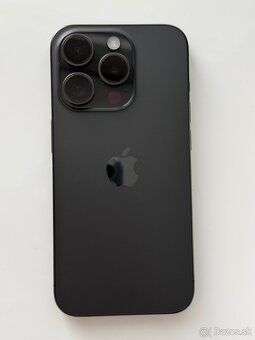 Predám IPHONE 15 PRO 128 GB BLACK - 2