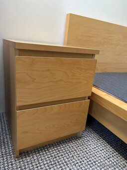 Manželská posteľ Ikea Malm 180x200cm - 2