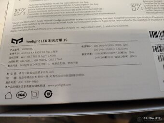 Predám 2x LED pásik Yeelight - 2