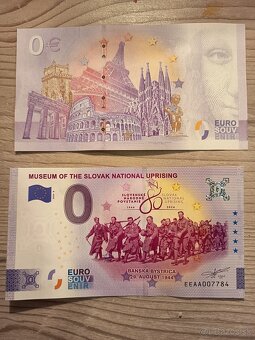 2€ Vatikán/ 0€ bankovky - 2