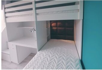 Rohová poschodová posteľ - 2