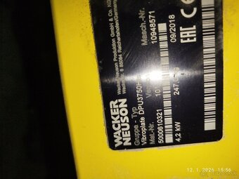 Vibračná doska wacker neuson - 2