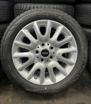 Elektróny mini Cooper 5x112 , r16 letné pneu - 2