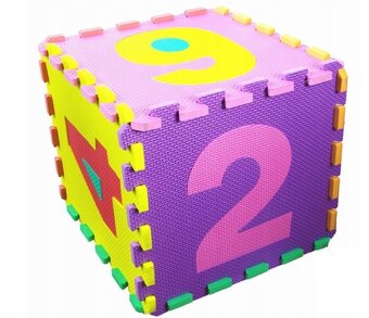 Vzdelavacia penova Puzzle podlozka s cislami a pismenami - 2