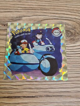 Pokémon samolepky Artbox 1999 - 2