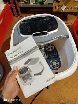 Masážny prístroj na nohy Wellneo 2in1 foot spa - 2
