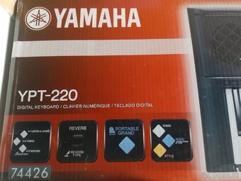 Yamaha elektrické piano - 2