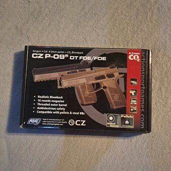 Airgun CZ P-09 (DT FDE/FDE) - 2