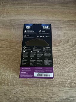 Cooler Master MM731 Bezdrôtová herná myš/ 190 h 19 000 DPI - 2