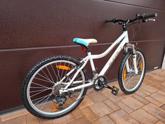 Detský dievčenský odpruzeny bicykel X-FACT 24" - 2