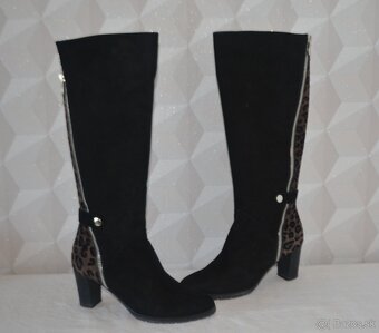 Kožené čižmy Brunela, veľ. 37,5 - 2