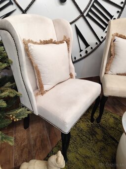 2ks luxusné stoličky - 2